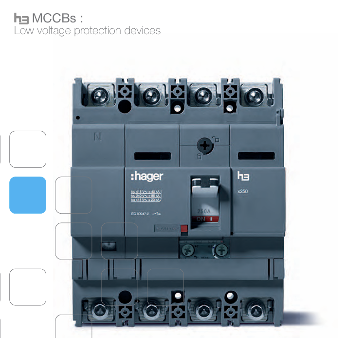 Hager - h3 MCCB catalogue