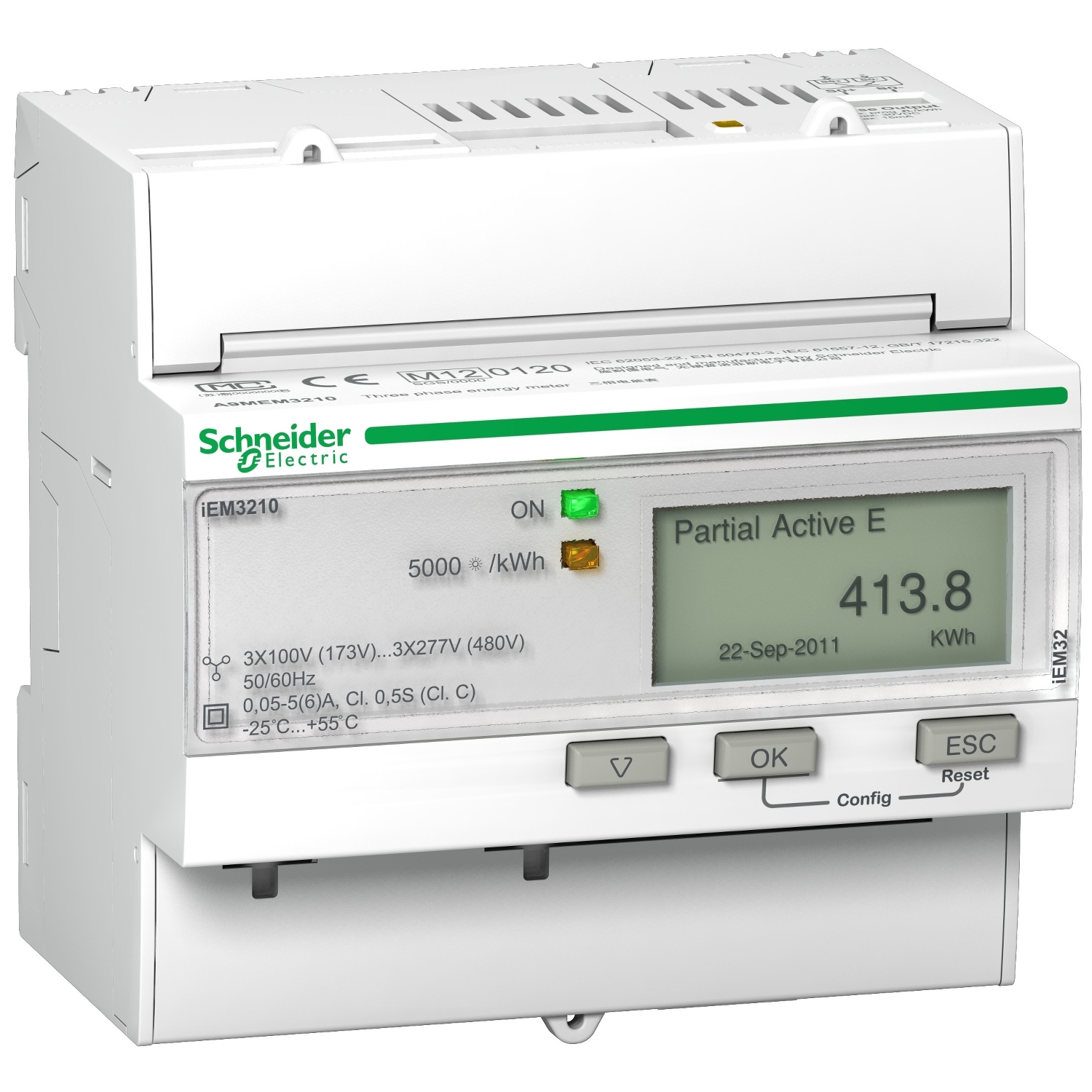 A9MEM3210-TERA iEM3210 CT op Cl 0.5S MID Energy meter