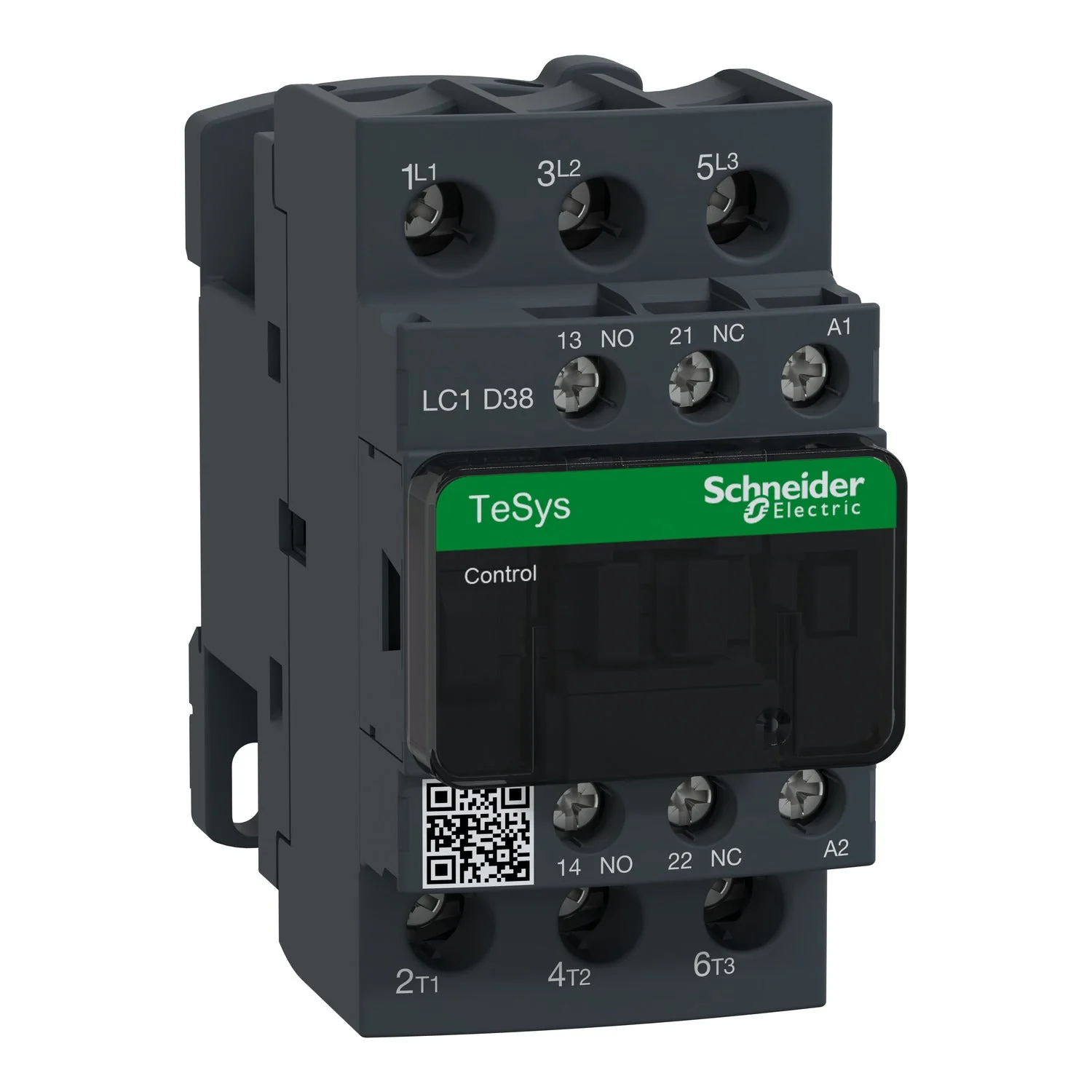 LC1D38B7 TeSys CTR 38 AC3 18.5KW 1NO1NC24VAC COIL