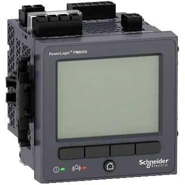 METSEPM8240 PM8000 Modbus ETH Acc 0.2s, 127th H3), WF capture & sag/swell, DDD